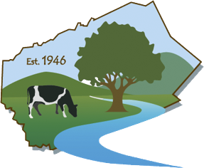 Delaware County Soil and Water Conservation District logo.